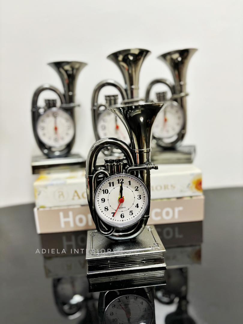 Trumpet Alarm Clock/Decor second image