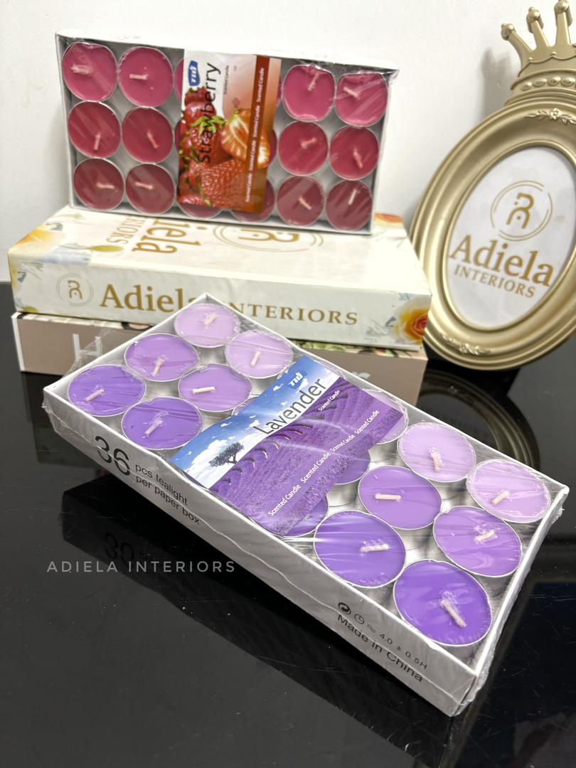 36pcs Tealight Scented Candles Image