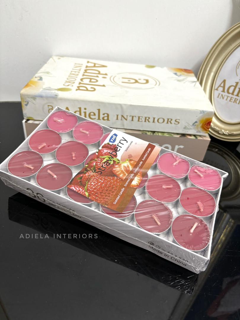 36pcs Tealight Scented Candles image