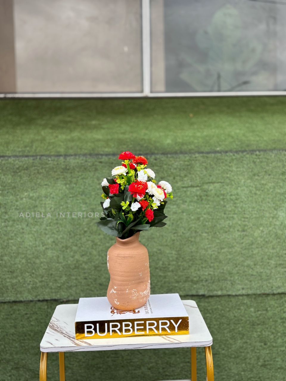 Artificial Flower in ceramic pot second image