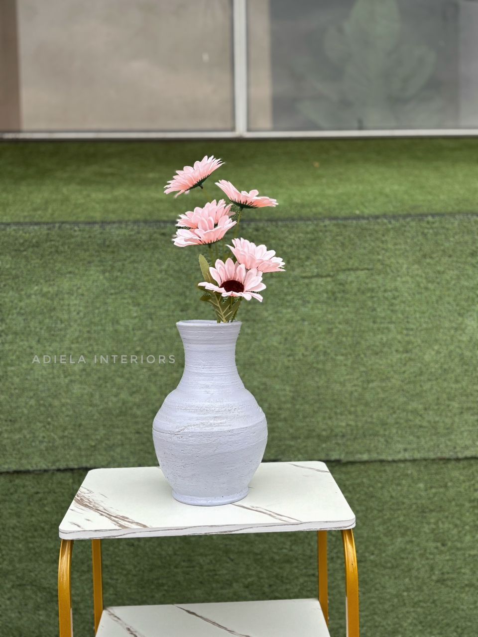 Sunflower in ceramic pot second image