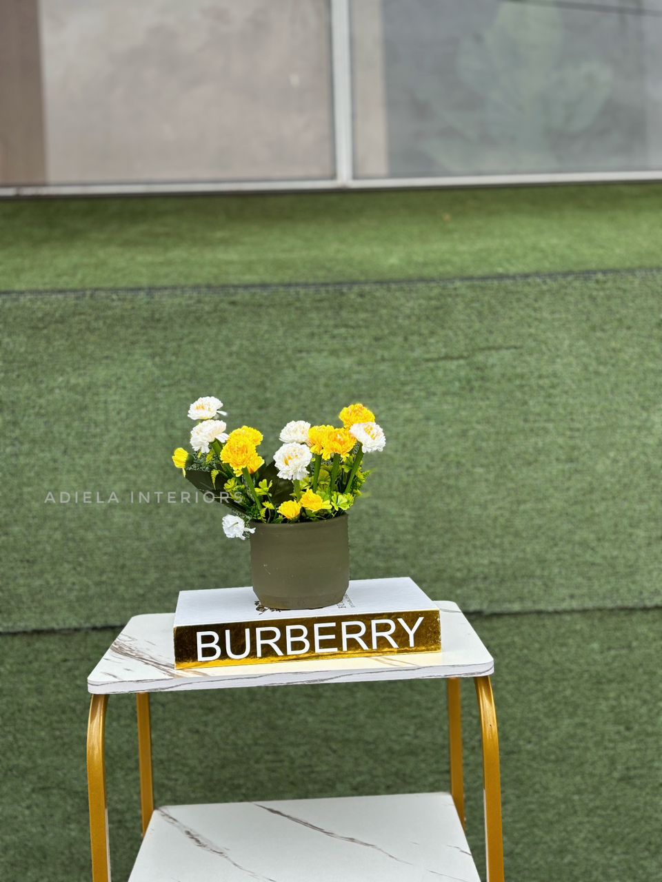 Artificial Flower in ceramic pot second image