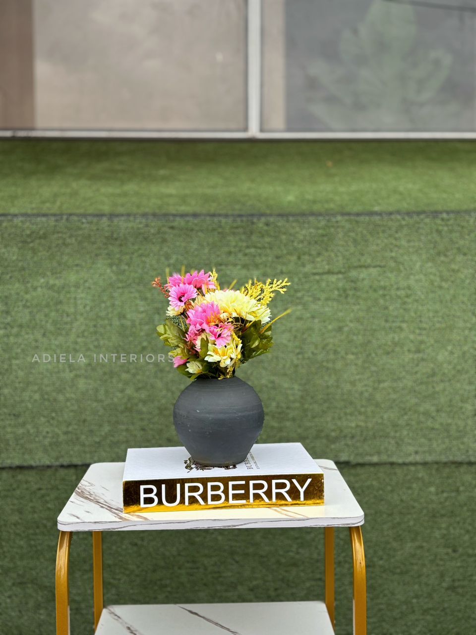 Artificial Flower in ceramic pot second image