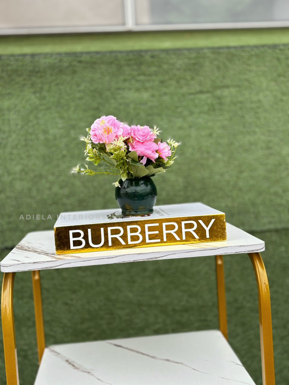 Artificial Flower in ceramic pot image