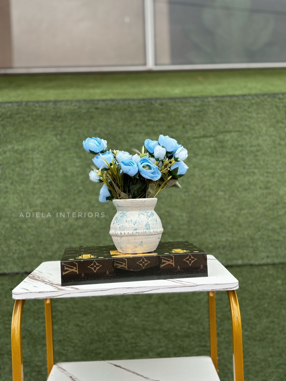 Artificial Flower in ceramic pot second image