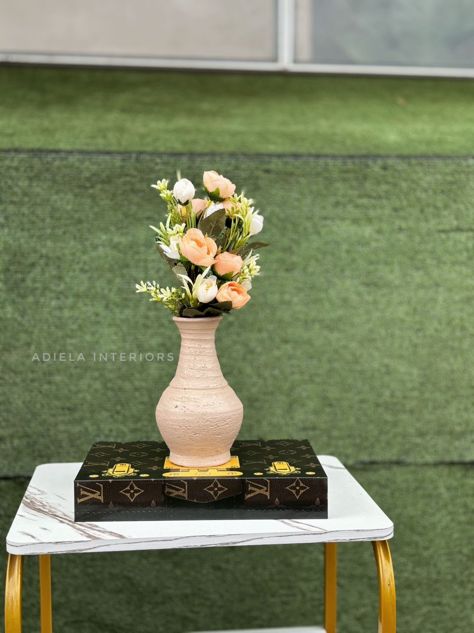 Artificial Flower in ceramic pot second image