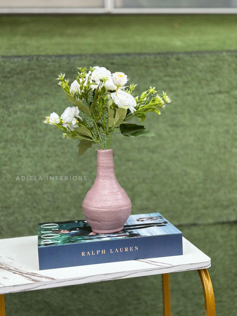 Artificial Flower in ceramic pot second image