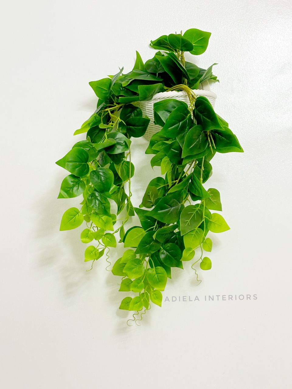 Artificial Flower In Plastic Wall Vase second image