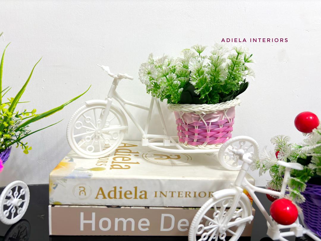 Potted Bicycle Decor second image