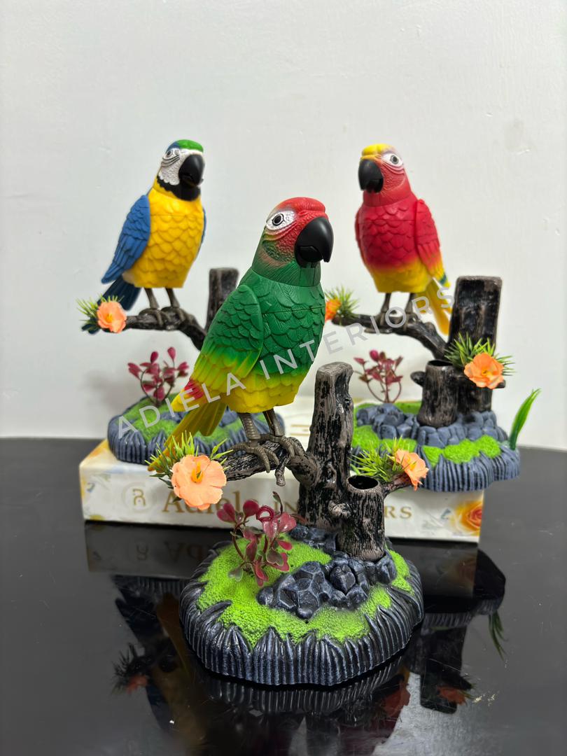 Singing Parrot Decor Image