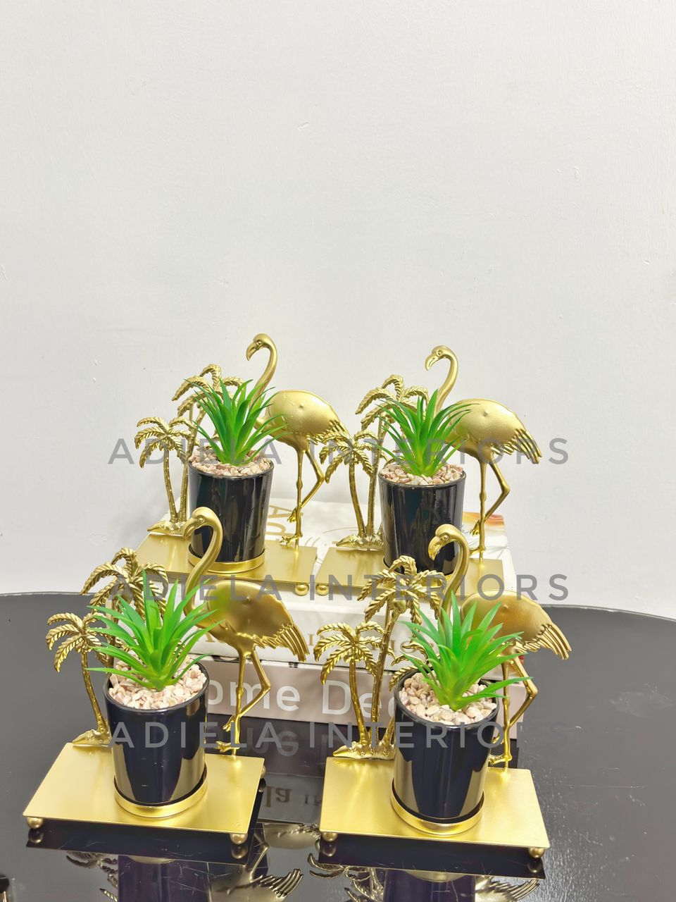 Flamingo Flower Decor image