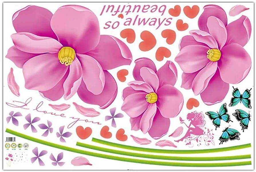 Floral Decal second image