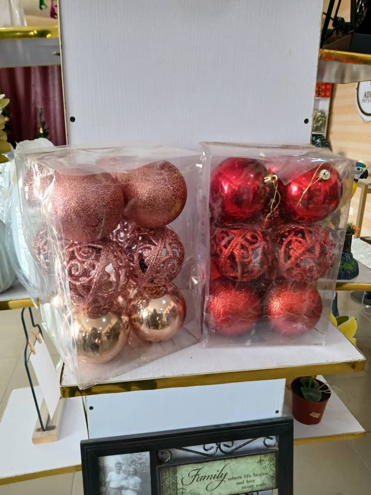 12pcs Baubles Ornaments image