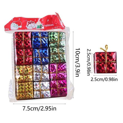 12pcs Christmas Tree Ornaments_Gift box design image