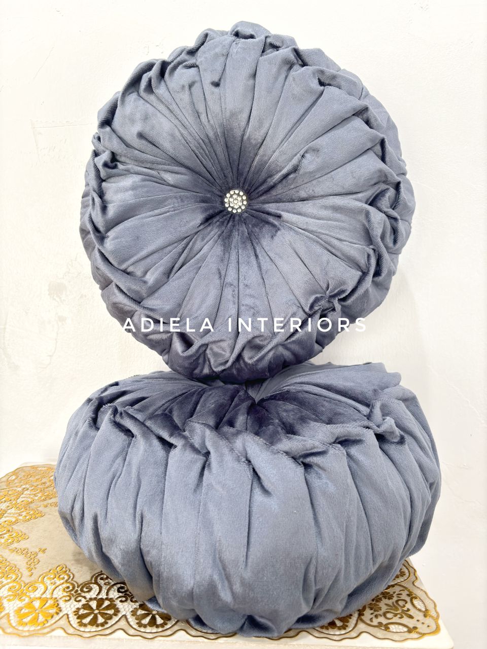 Round Twist Throw Pillow image