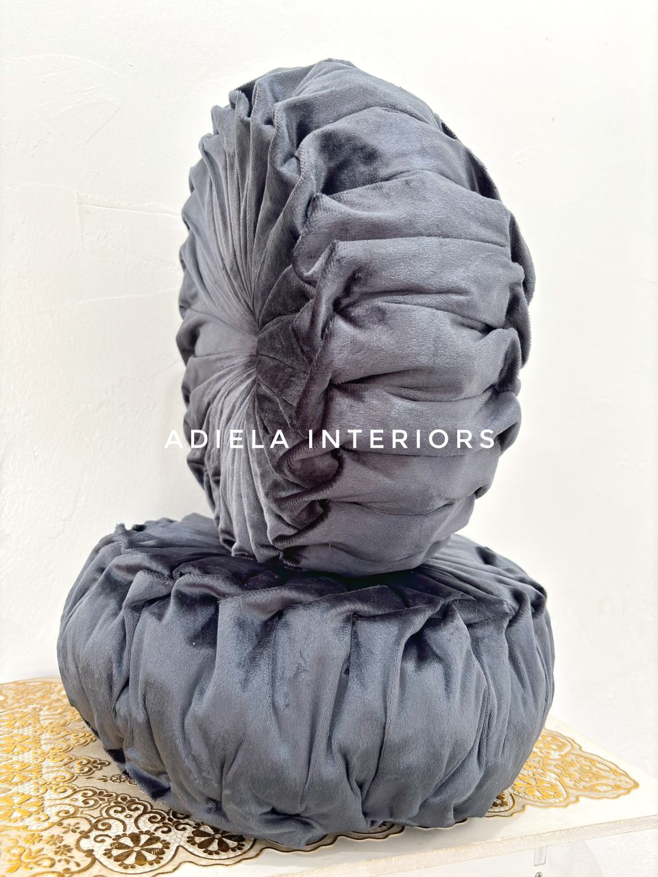 Round Twist Throw Pillow Image