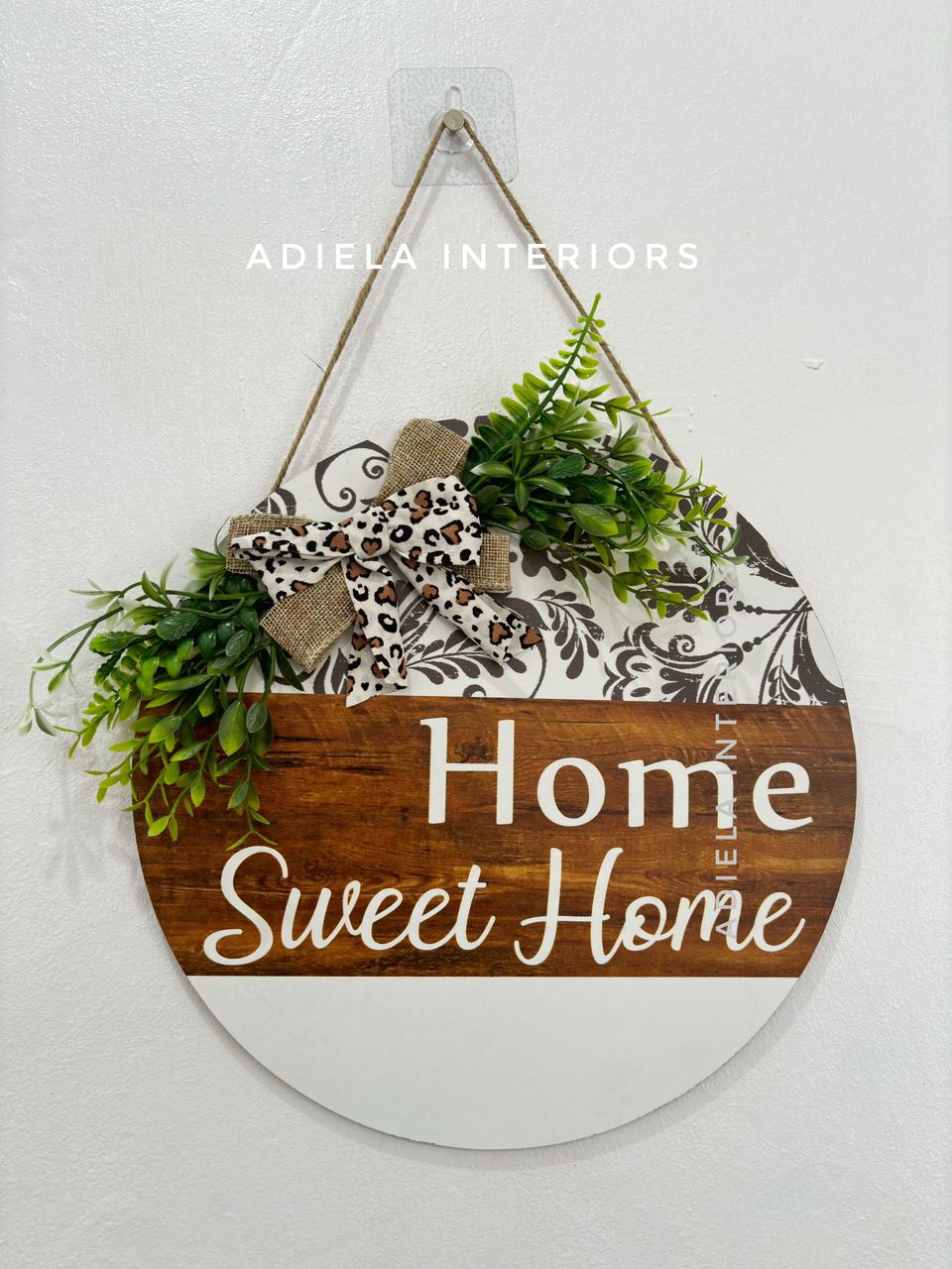 Wall Hanging Wooden Plaque image