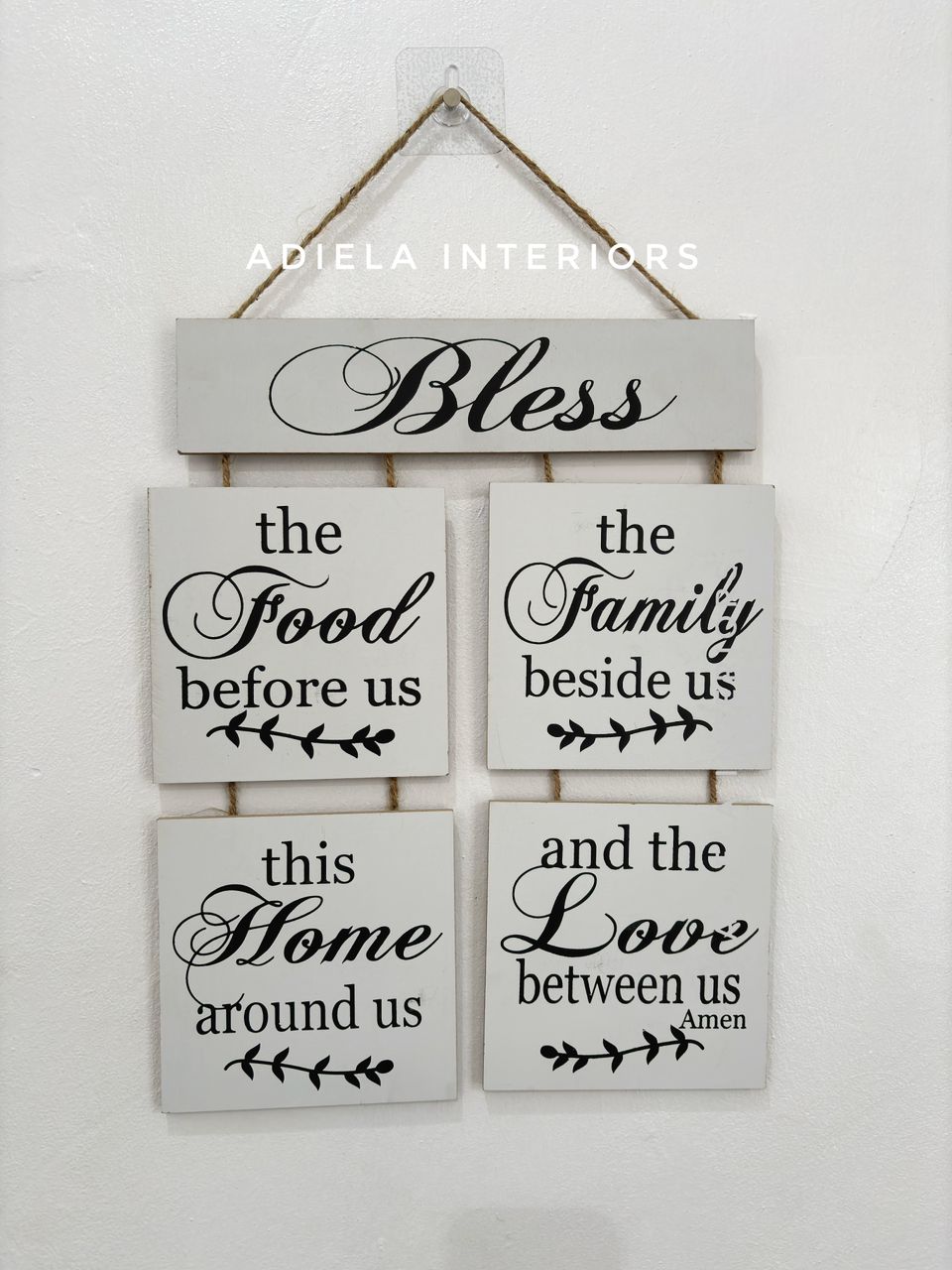 Wall Hanging Wooden Plaque image