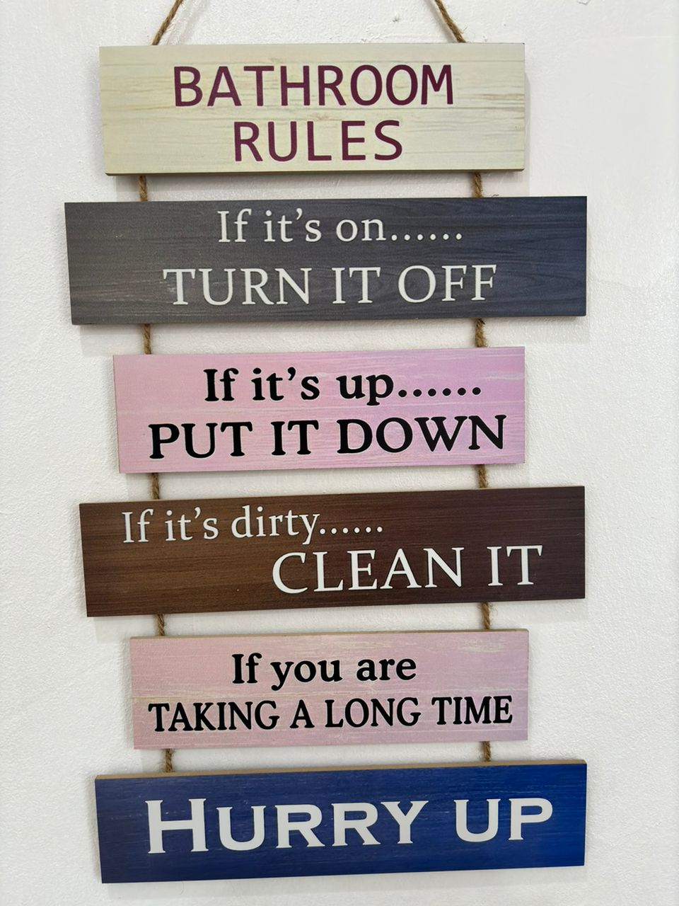 Wall Hanging Wooden Plaque second image