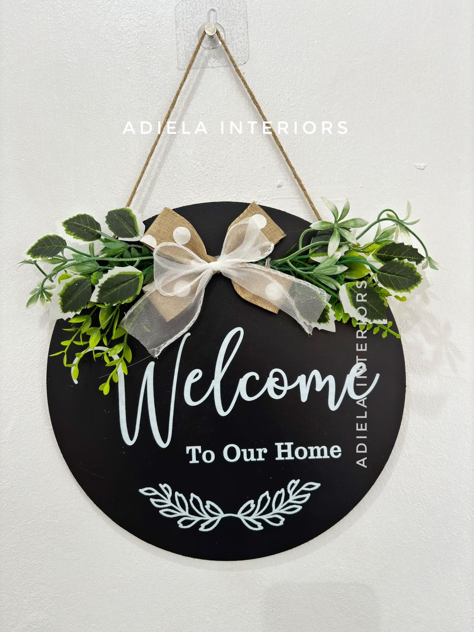 Wall Hanging Wooden Plaque second image