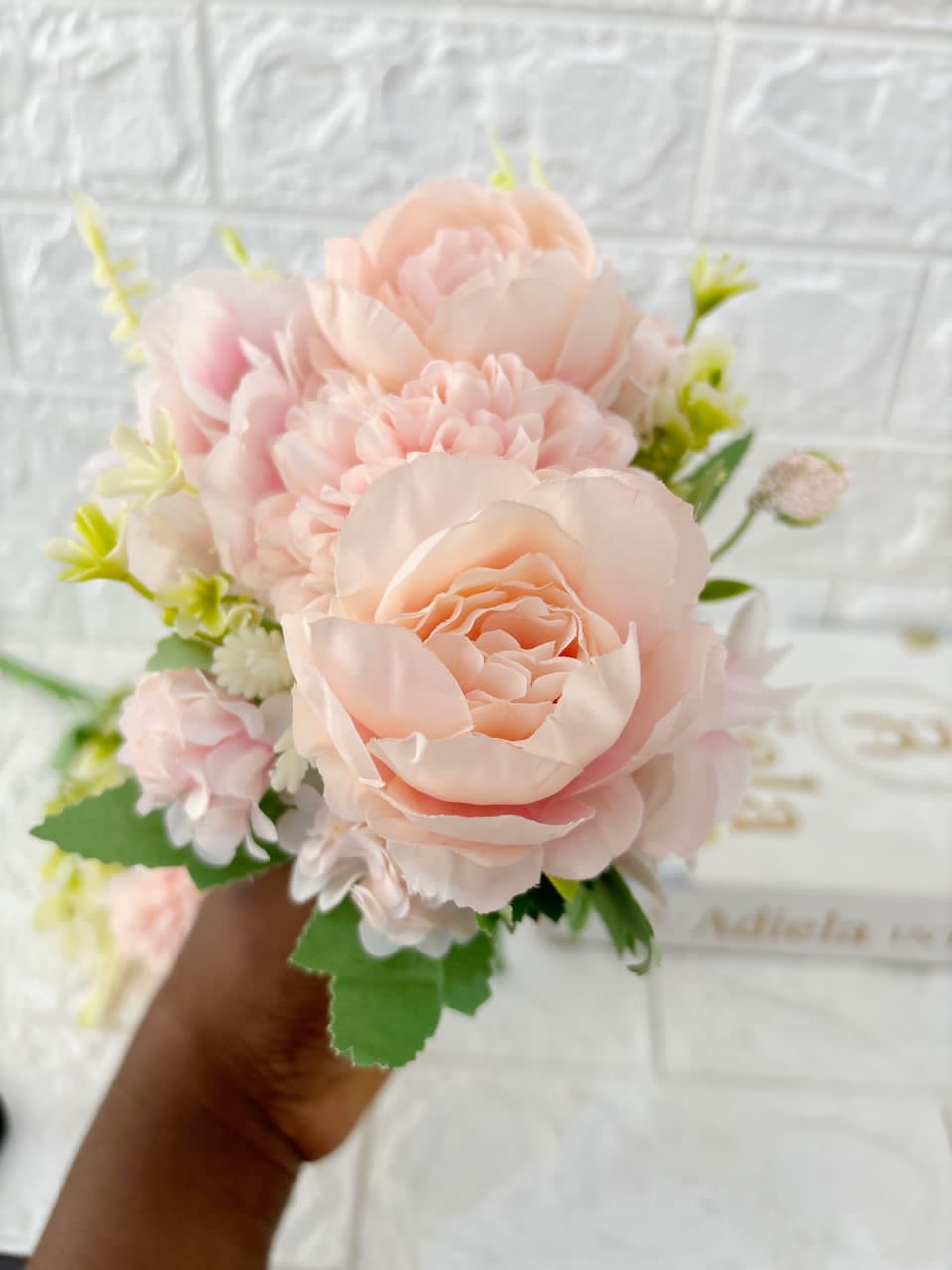 Artificial Peony Bunch second image