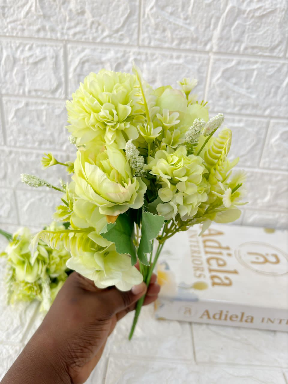 Artificial Peony Bunch second image