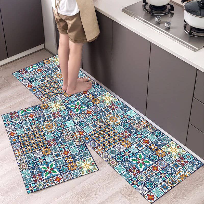 2 In 1 Kitchen Runner Mat (Graphic design) image