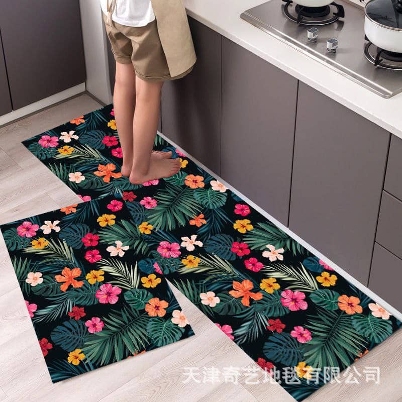 2 In 1 Kitchen Runner Mat (Graphic design) image