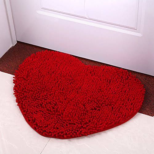 Love Shape Foot Mat image
