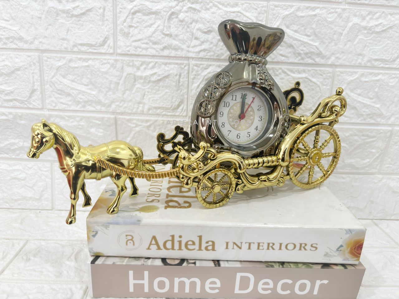 Horse Carriage Alarm Clock second image