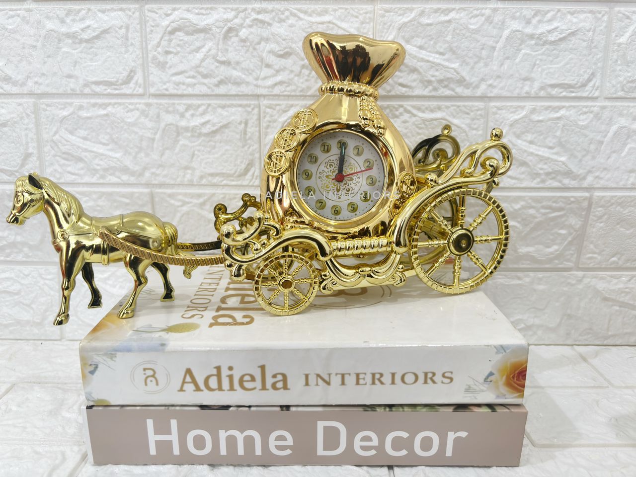 Horse Carriage Alarm Clock second image