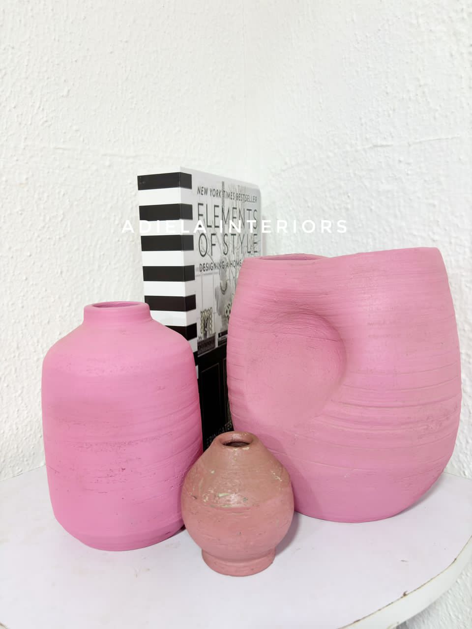 3pcs Ceramic Vase image