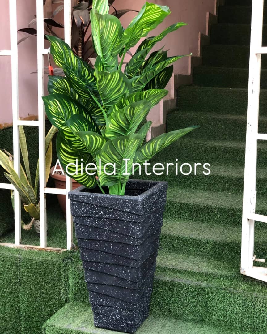 Artificial Tree In Plastic Vase second image