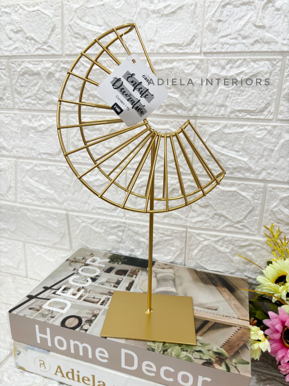 Metal Decor _ Crescent Design image