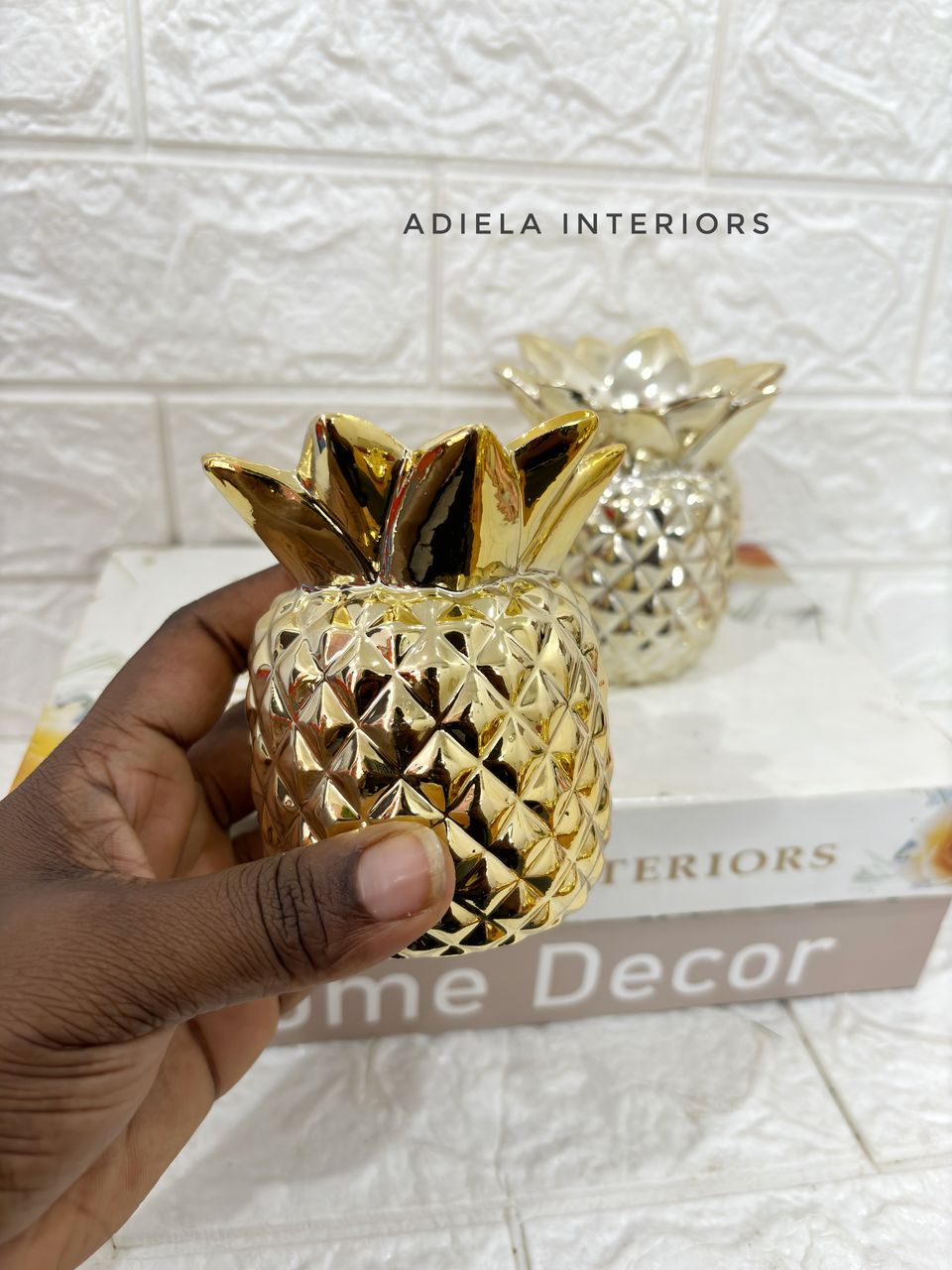 Ceramic Pineapple Decor second image