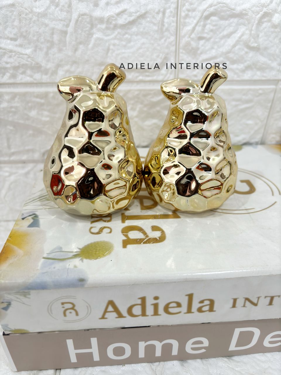 Dimple Pear Ceramic Decor image