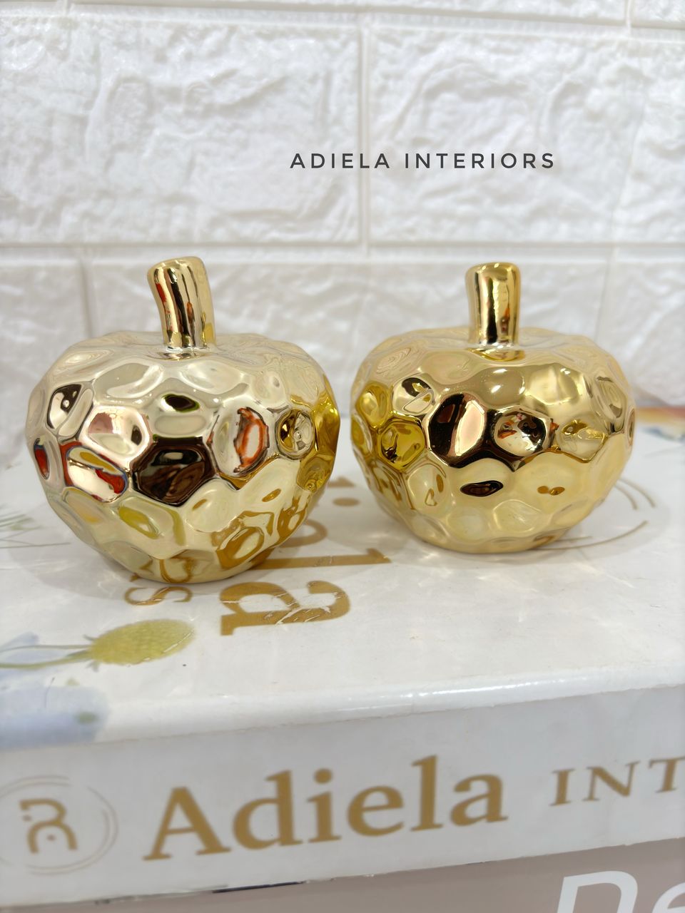 Dimple Apple Ceramic Decor image