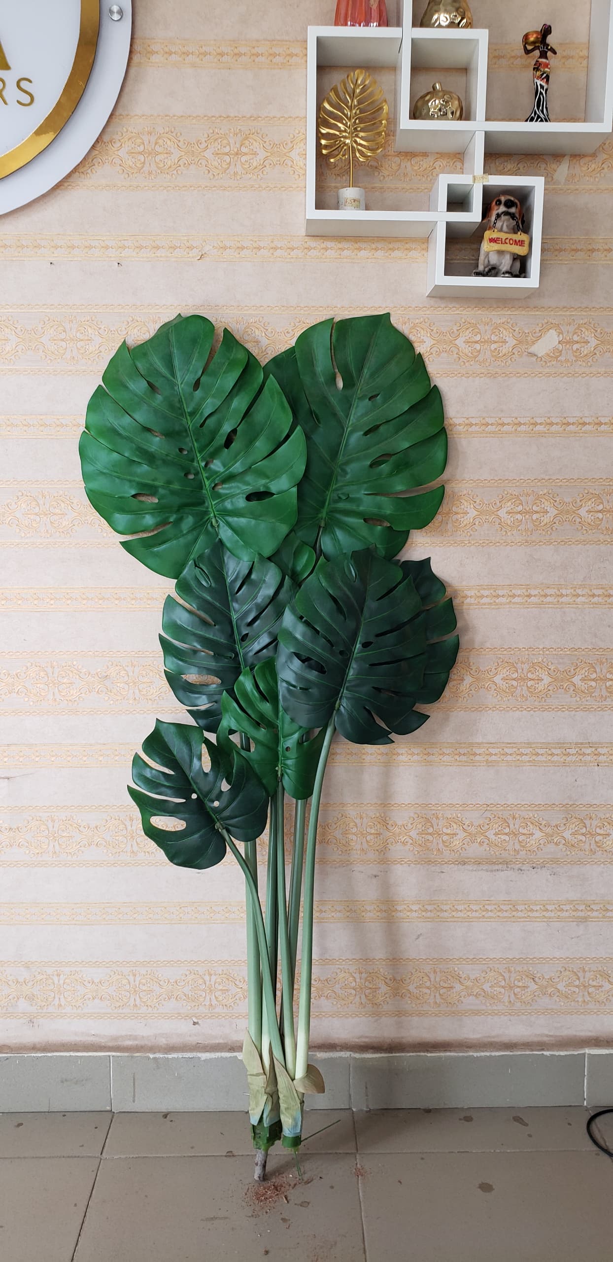 Artificial Monstera Leaf image
