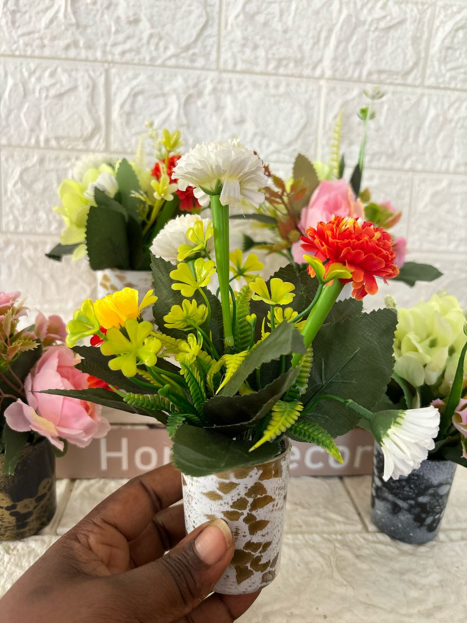 Miniature Light Potted Flower second image