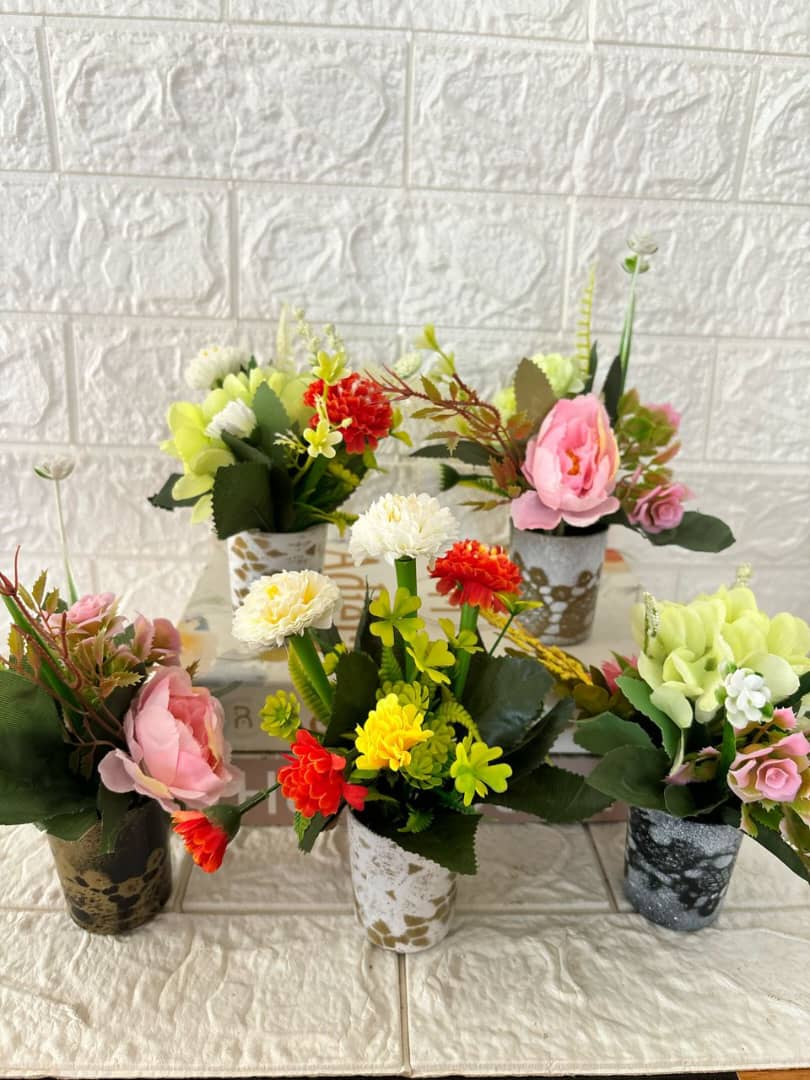 Miniature Light Potted Flower image