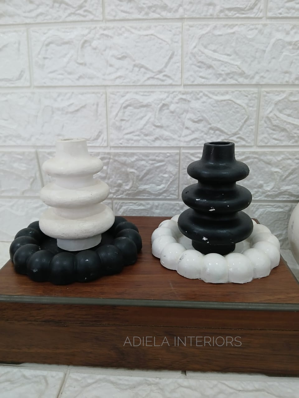 Decorative Vase & Saucer Set second image