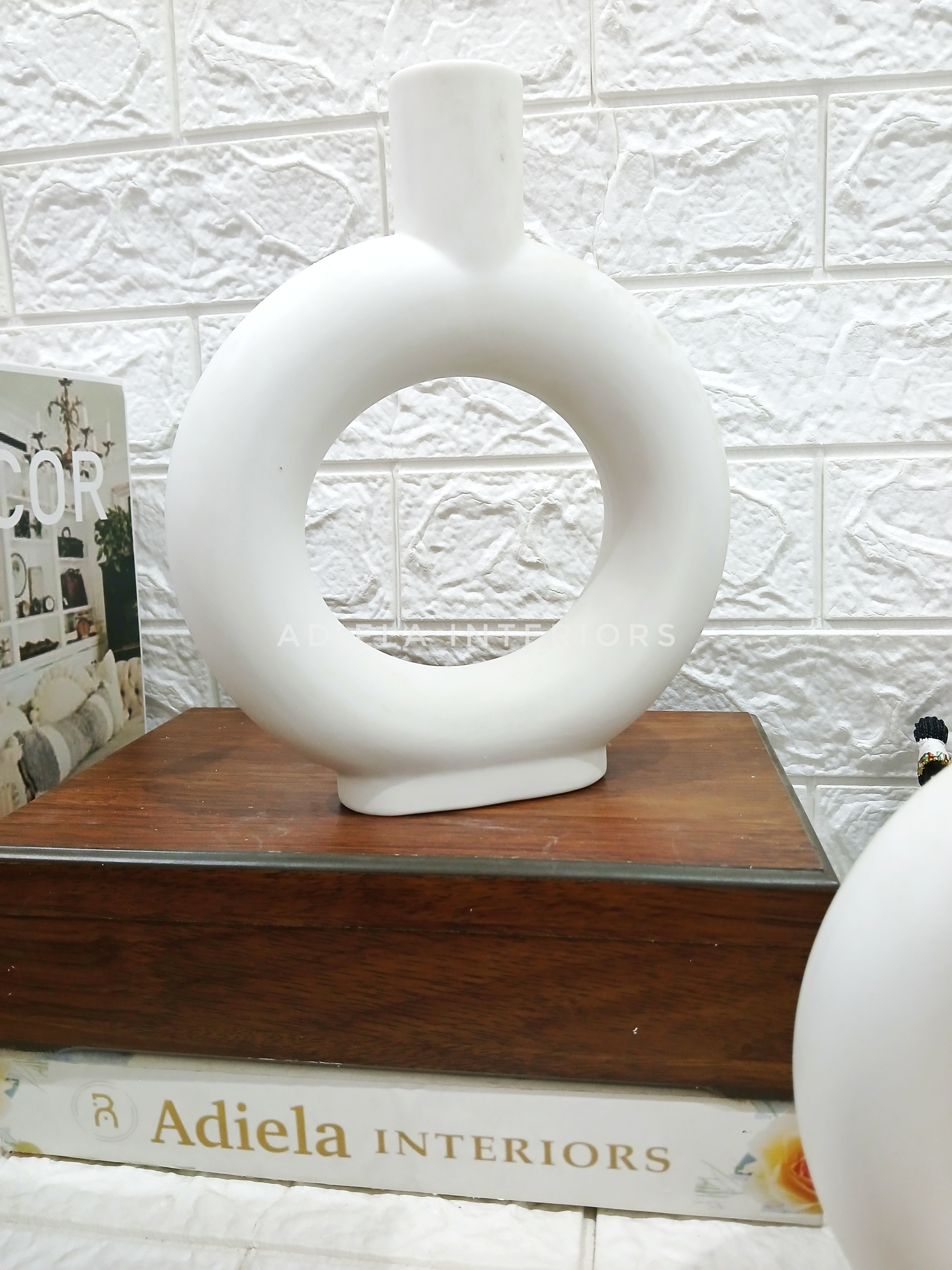 Donut Ceramic Vase- Style 2 image