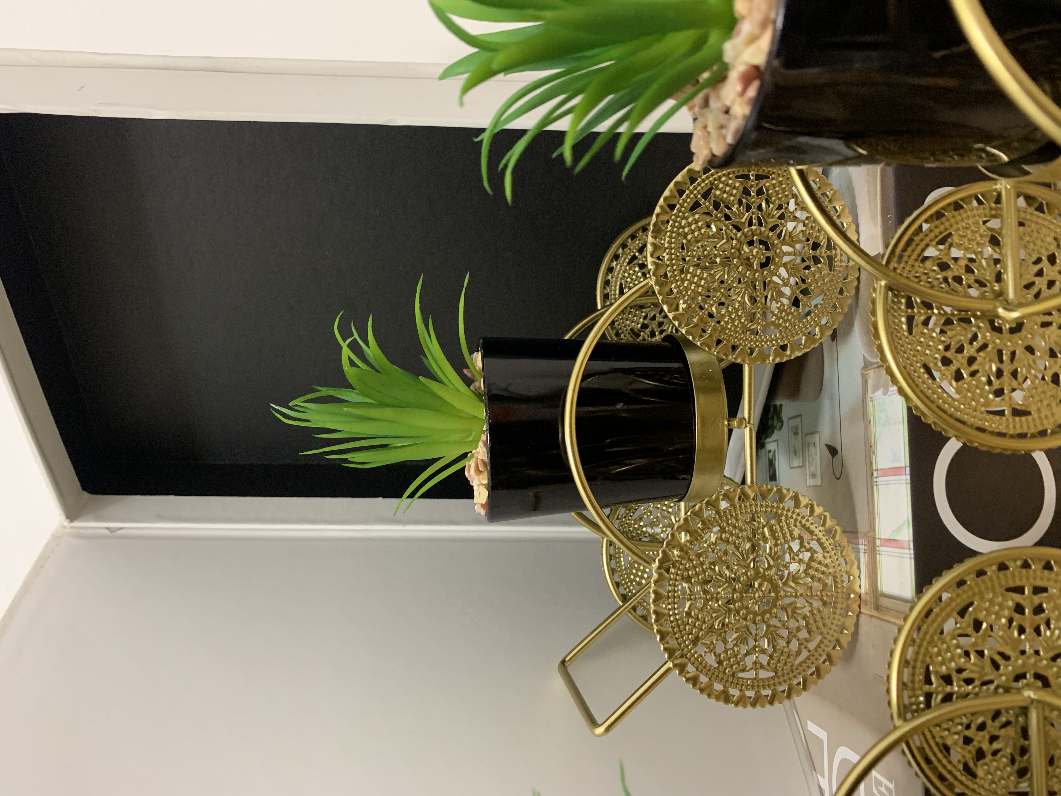 Succulent Flower Decor- Cart Design Image