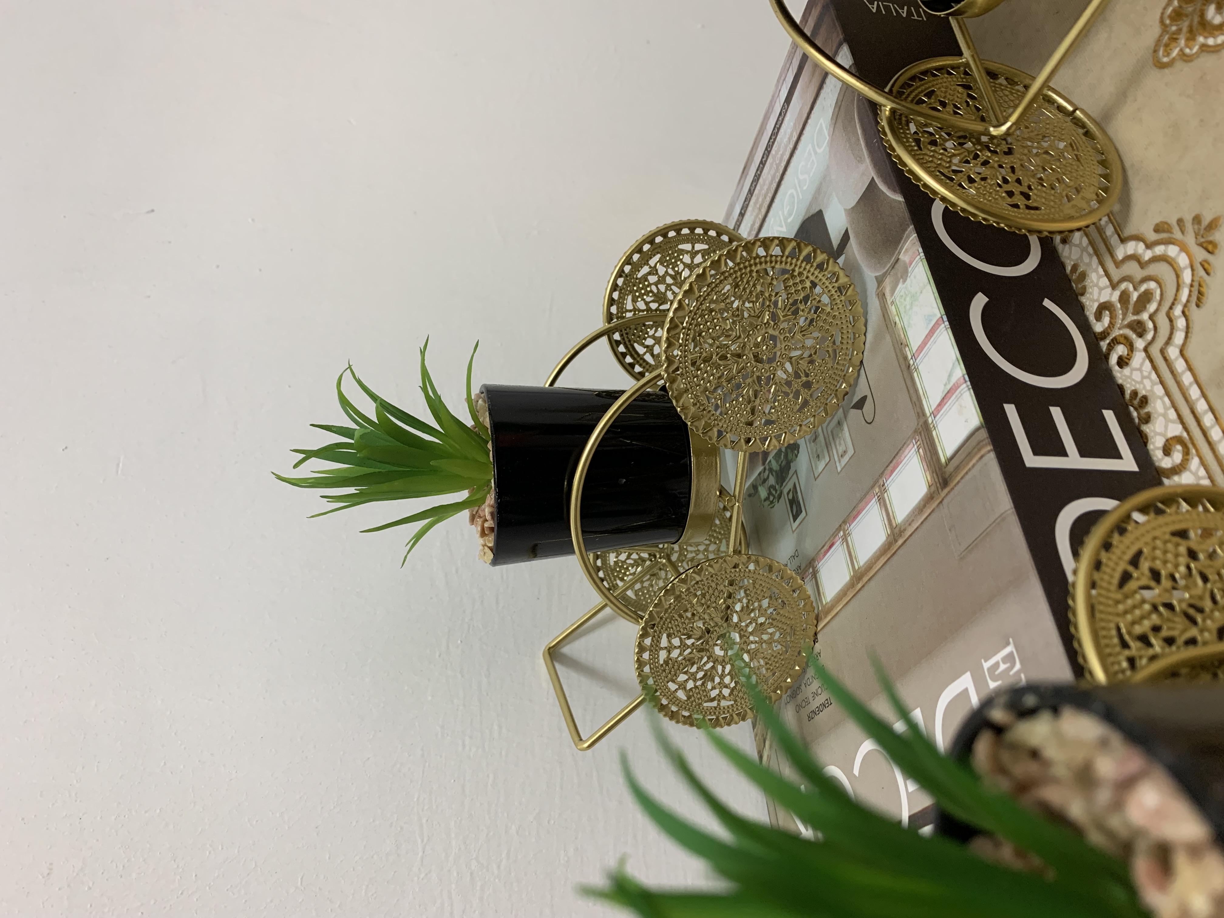 Succulent Flower Decor- Cart Design image