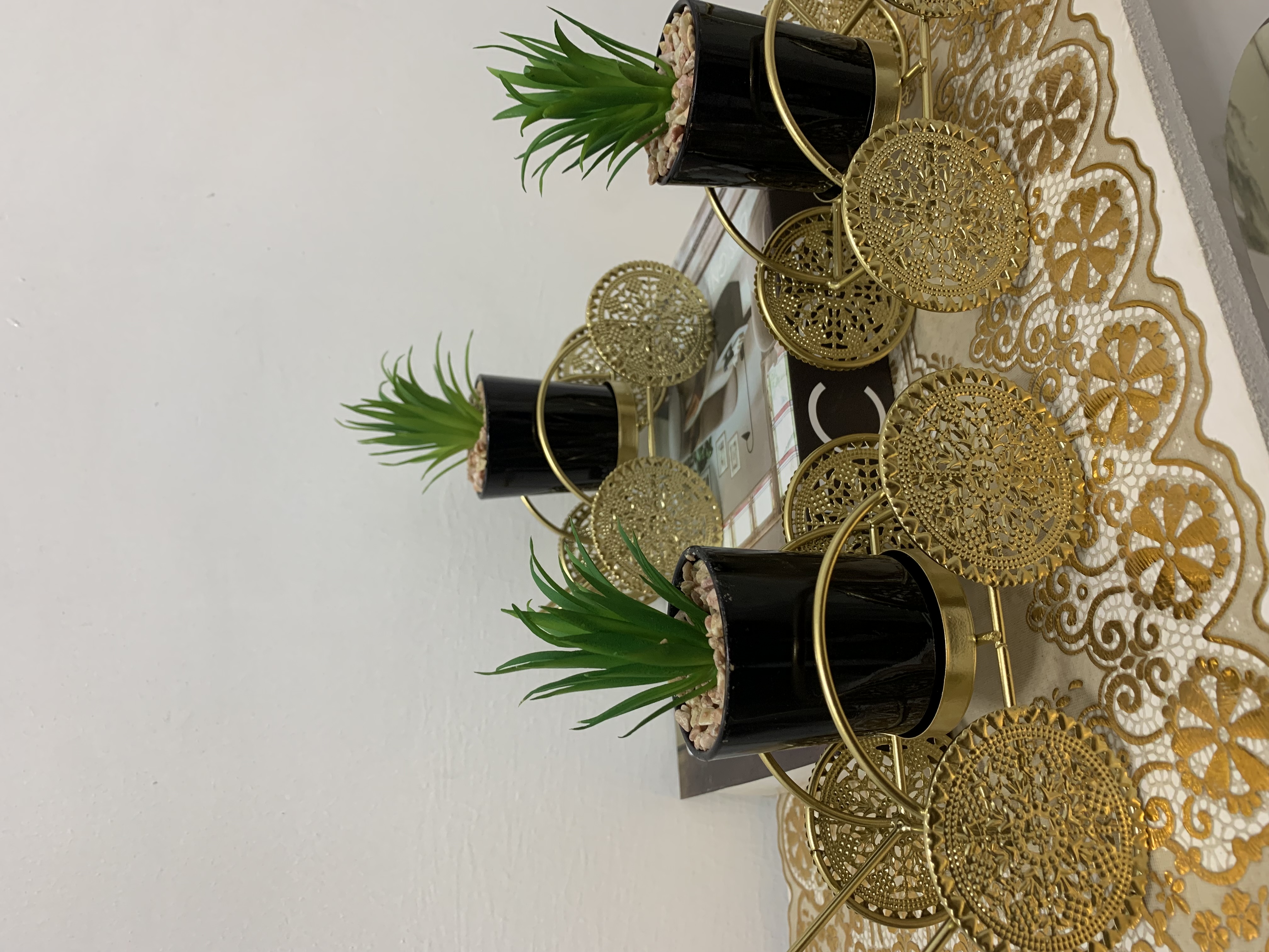 Succulent Flower Decor- Cart Design Image