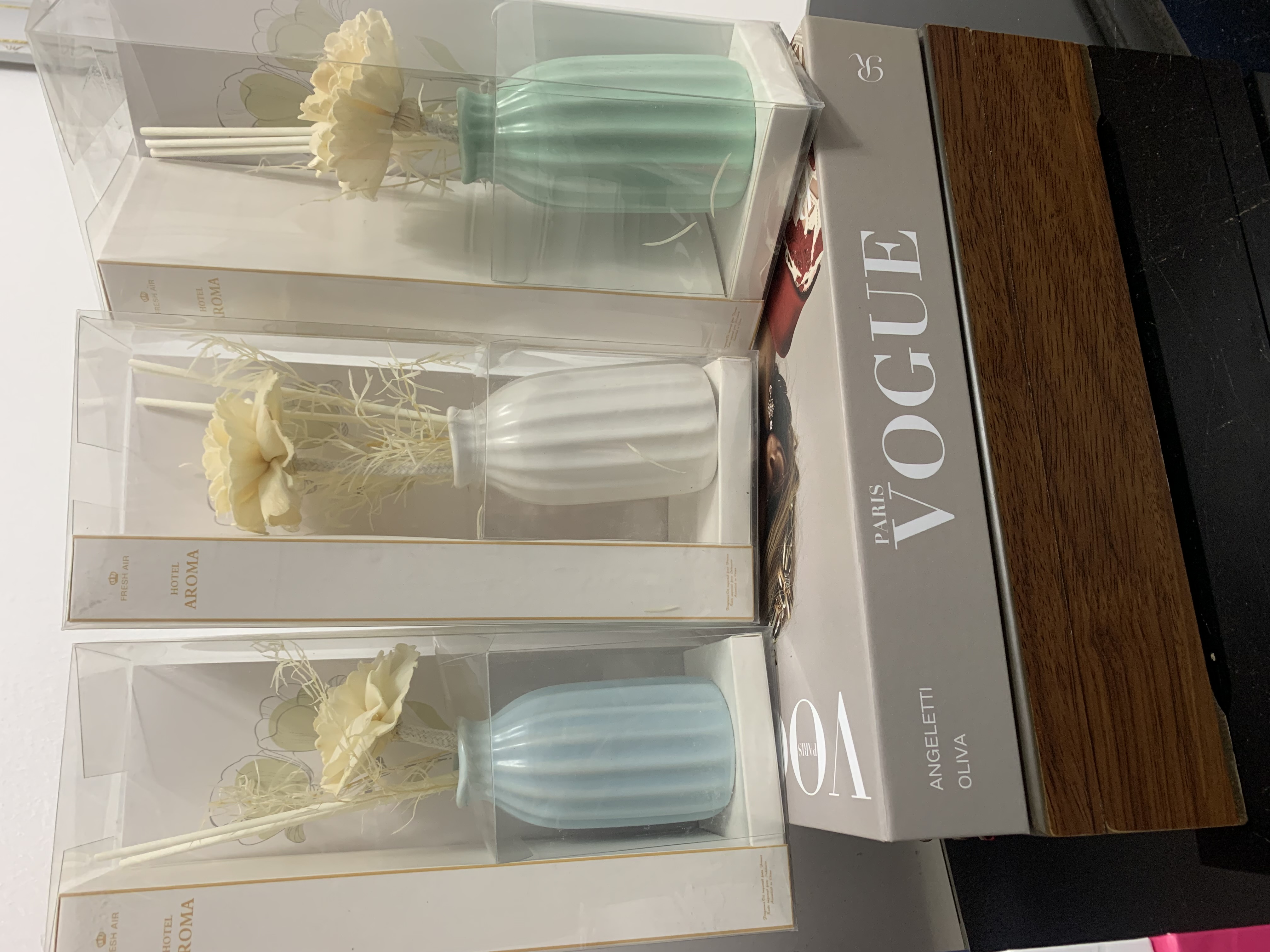 Reed Diffusers- Pleated vase design second image