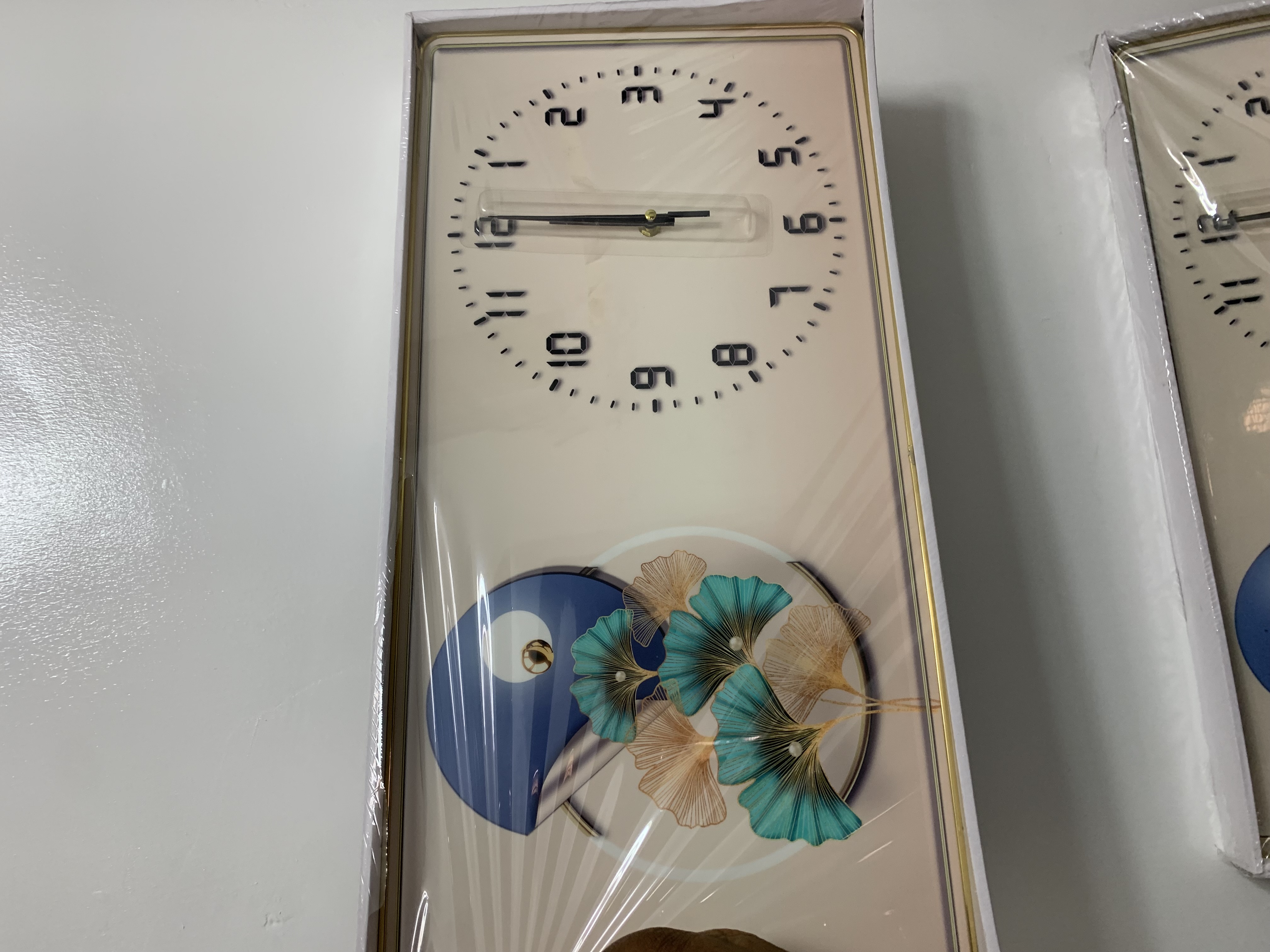 Graphic Art Wall Clock- Style 4 second image