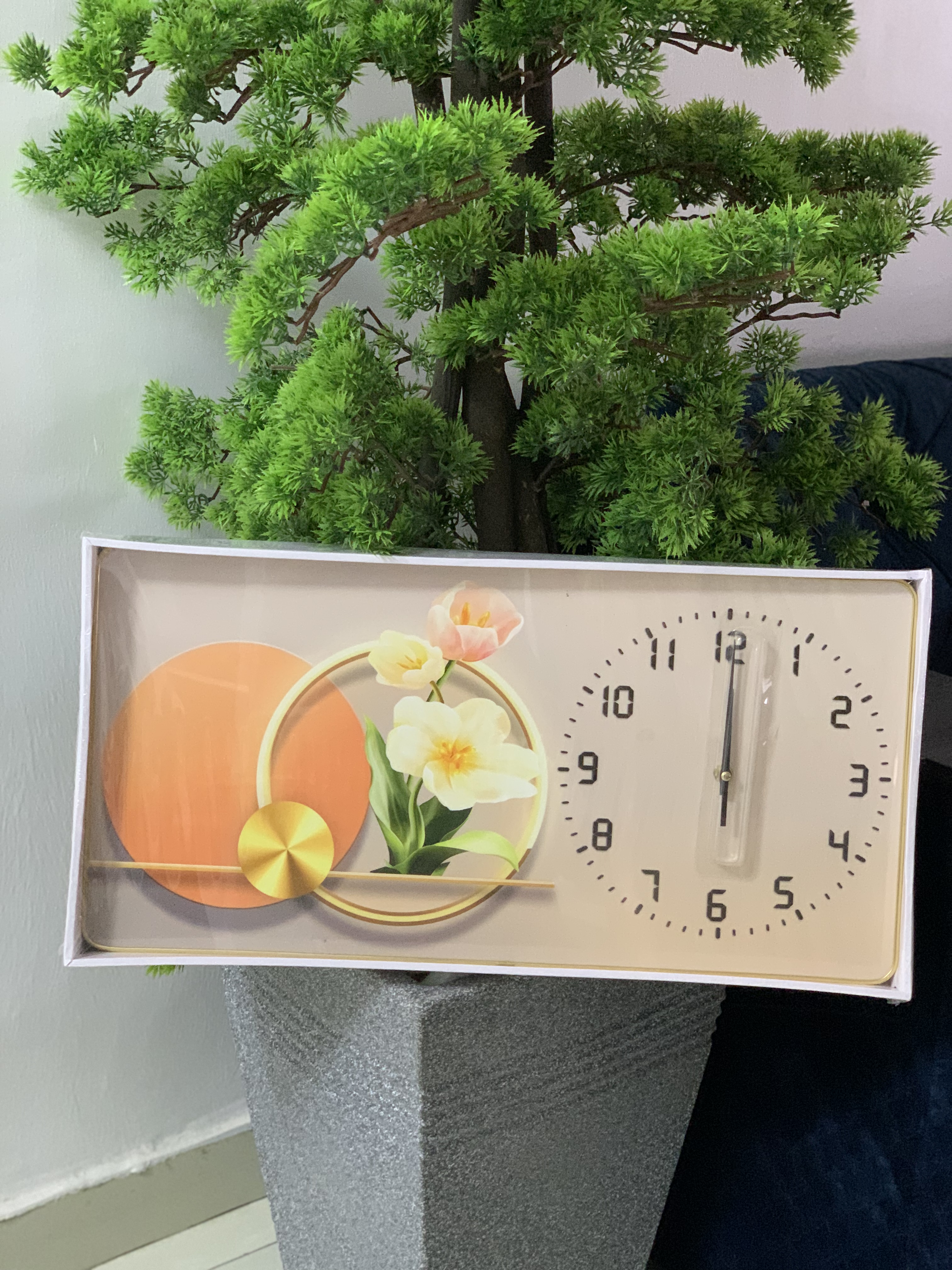 Graphic Art Wall Clock- Style 3 second image