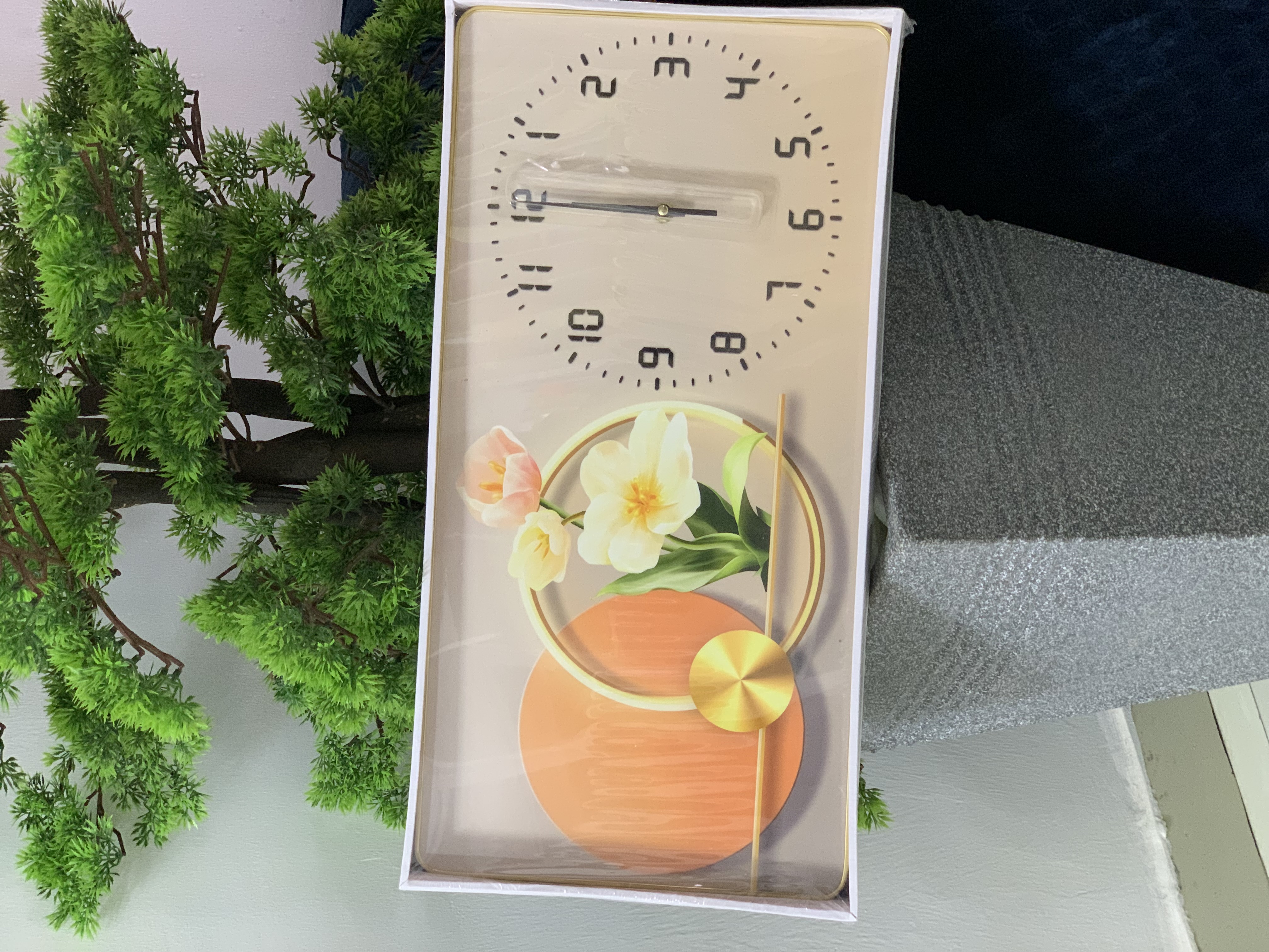 Graphic Art Wall Clock- Style 3 image