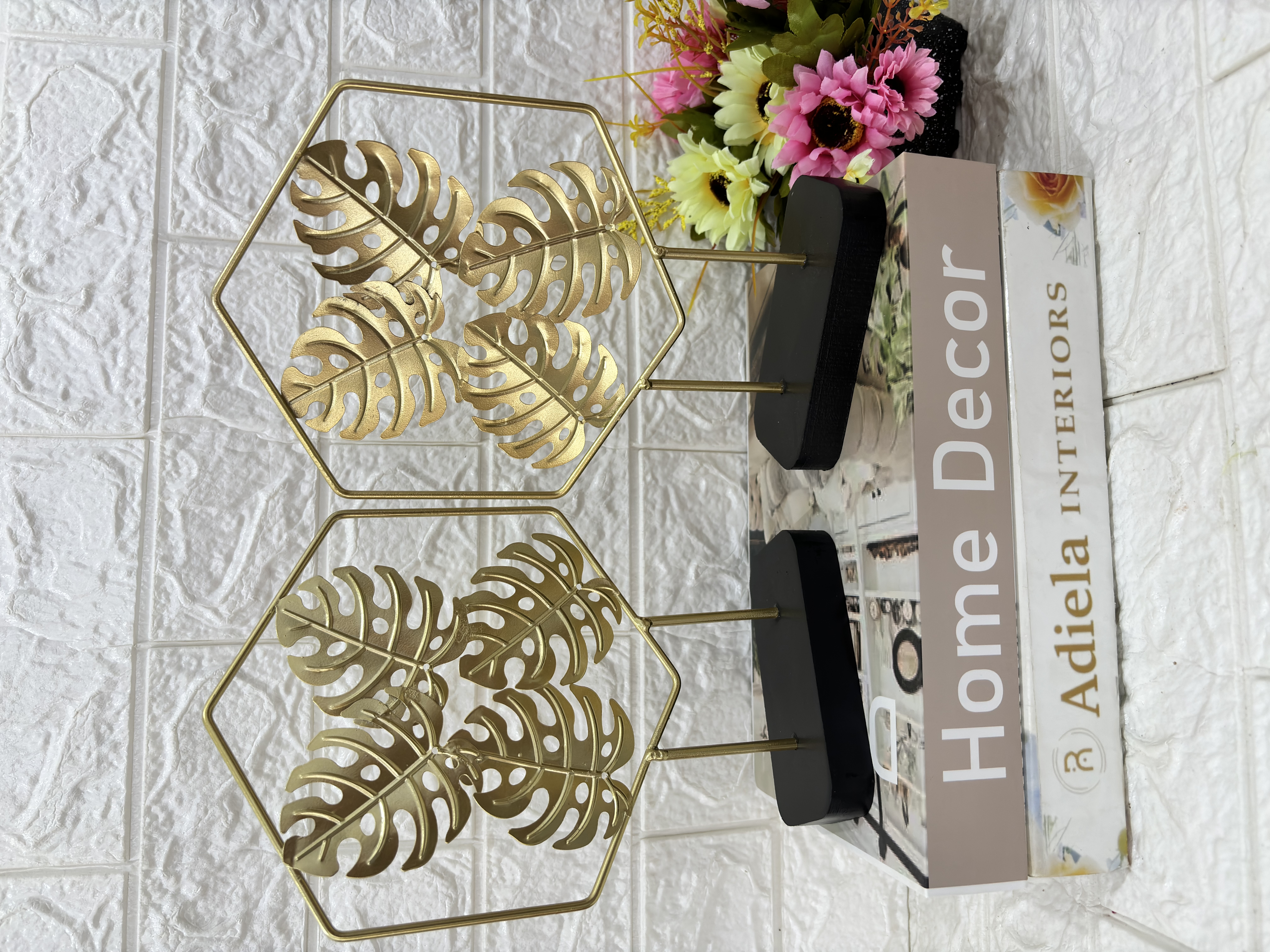 Monstera Leaf Metal Decor- Style 2 Image